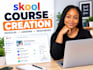 create and organize your skool online course