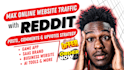 do reddit seo post backlink to promote website or platform