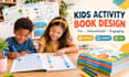 create kids activity book, printable kids activities and educational workbook
