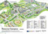 design campus map, university map, school map, wayfinding, 2d 3d layout plans