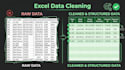 do data entry, data cleaning, formatting