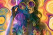 create bending psychedelic art with surreal trippy visuals