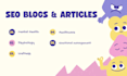write SEO optimized mental health and psychology articles