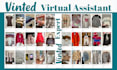 be vinted virtual assistant product listing, product research, store management