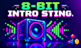 create a retro 8bit arcade intro sting for your channel