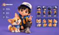 create 3d stylized chibi mascot and animal mascot characters with blender