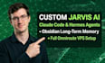 setup jarvis ai assistant claude code omniroute obsidian memory hermes agent vps