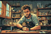 be your comic artist, comic strip page, graphic novel,