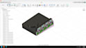 design a custom mechanical keyboard case in 3d cad