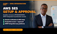 setup amazon ses, remove sandbox and get production access approved