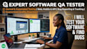 do software QA testing, web and mobile app testing, API