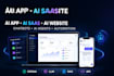 develop ai apps, ai saas, ai website and ai bots