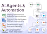 develop custom ai chatbot, agent, and workflow automation