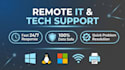 resolve windows, linux, microsoft 365, printer, and network issues remotely