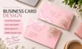 make unique business card design for you