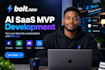 build boltnew ai saas mvp web app with supabase, API integration and auth