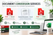 convert PDF and scanned documents to excel, CSV or sheets