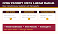 write clear and professional user manuals and guides