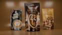 do premium coffee packaging, tea, mylar bag, and label design