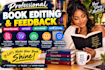 book formatting developmental edit book editor proofread novel proofreading kdp