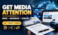 write and distribute your press release to premium media outlets