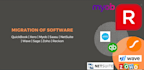 migration of the accounting data between software