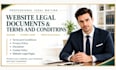 draft website privacy policy terms and conditions and gdpr compliance