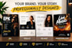 electronic press kit epk media kit one sheet flyer