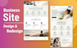 design a professional canva website and landing page design