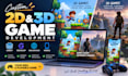 develop 2d 3d godot game, gdevelop browser, web game, godot mobile development
