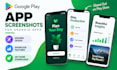 design google play store screenshots for android apps
