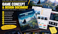 design a professional game concept and detailed game design document