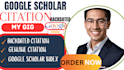 write and publish research articles and improve google scholar citation