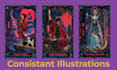 create custom tarot cards with ai