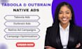 setup and manage taboola outbrain native ads campaigns