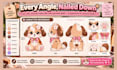 create custom plush reference sheet tech pack for stuffed animal ych oc