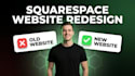 build squarespace website design, redesign squarespace website development