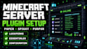 install minecraft paper spigot plugins configure luckperms essentialsx setup