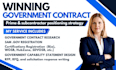 write your rfp rfq proposal do  sam gov  government contracts bid proposal