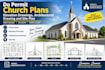 do permit church plans, elevation drawing, architectural drawing and site plans