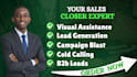 be sales closer high ticket sales code calling lead generation b2b sales