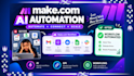 fix make com automation, set up made come integromat ai automation make com