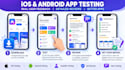 do ios app testing android app testing usability testing qa review user testing