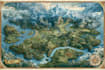 create a beautiful campus map illustration