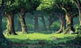 create pixel art background, game landscape, scenery and environment