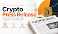do crypto press release writing distribution for web3 blockchain nft launches