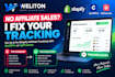 fix shopify affiliate tracking with goaffpro or uppromote