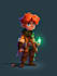 draw 2d game character or 2d game