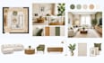 create your interior design plan, mood board and shopping list