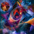 paint digital abstract art works